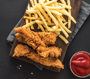 Pescado Y Patatas Fritas